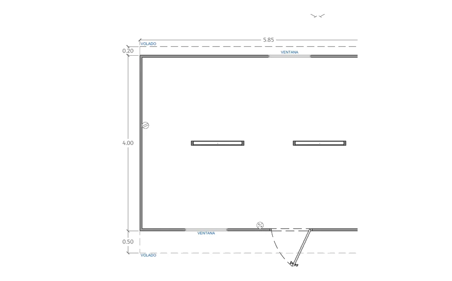 Plano del módulo BariHome BH585